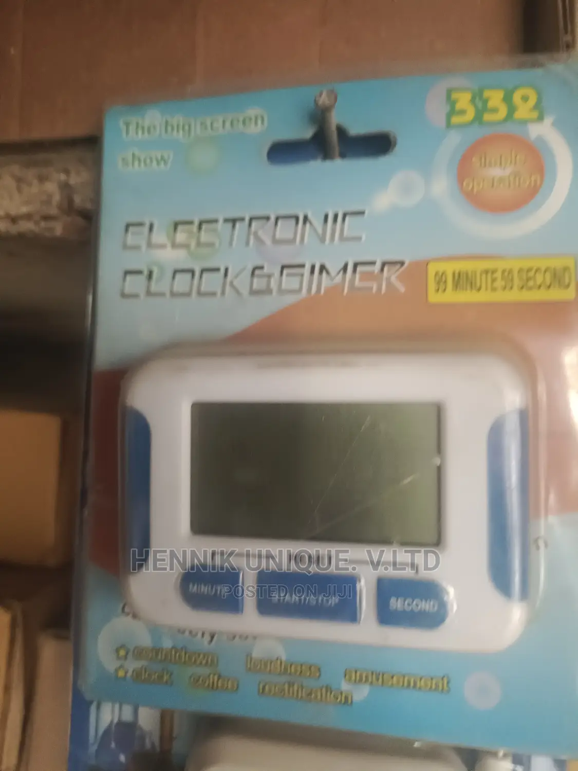 Kitchen ,Lab Home Electric Clock and Gimmer/Timmer 99/59se