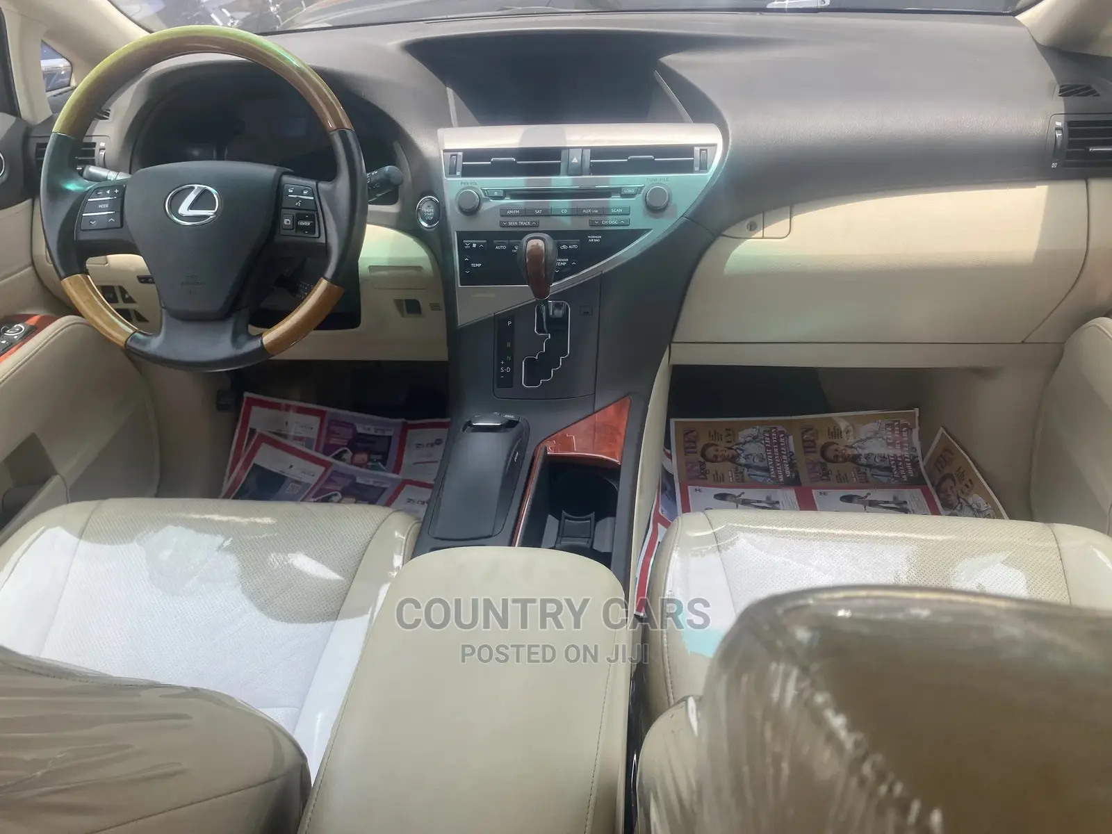 Lexus RX 350 2010 Gold