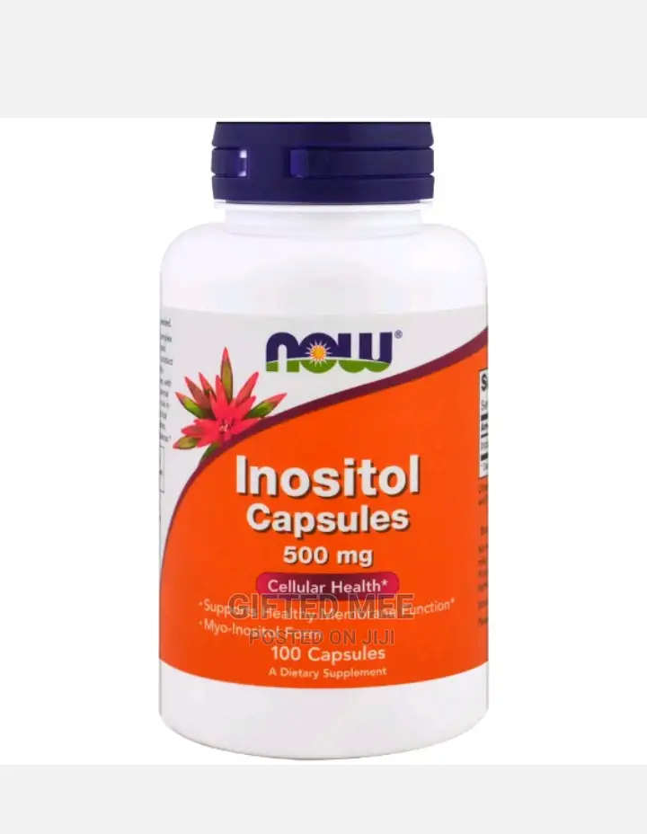 Now Foods Inositol, 500 Mg, 100 Capsules