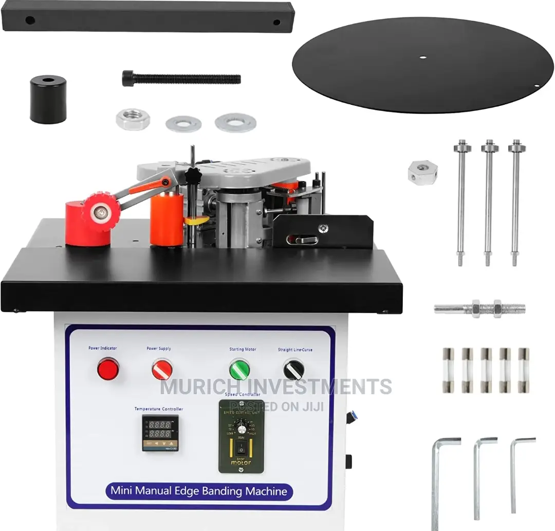 Portable Edge Bander Banding Machine, Double-Sided Gluing