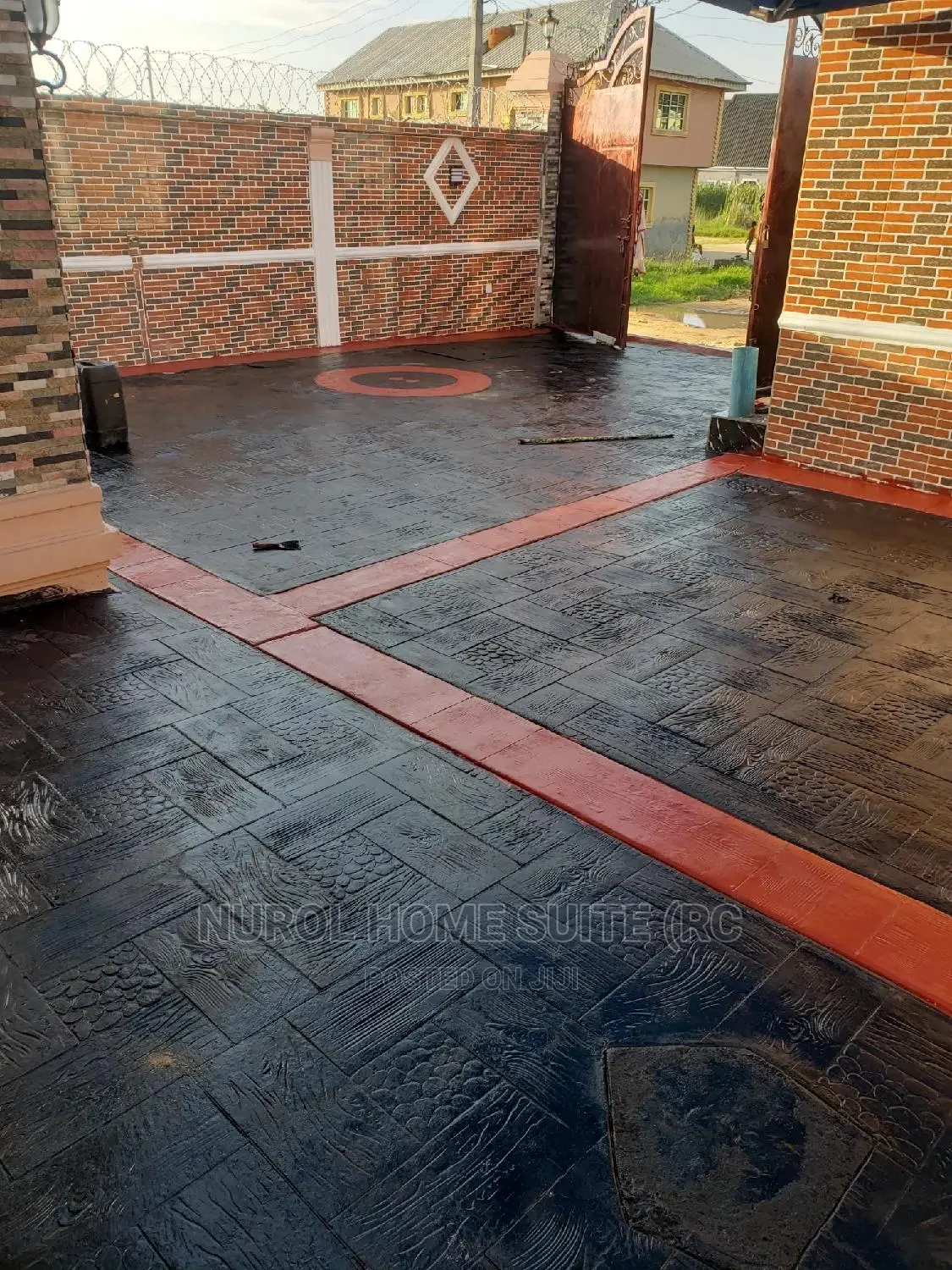Durable Decorative Patter Floor