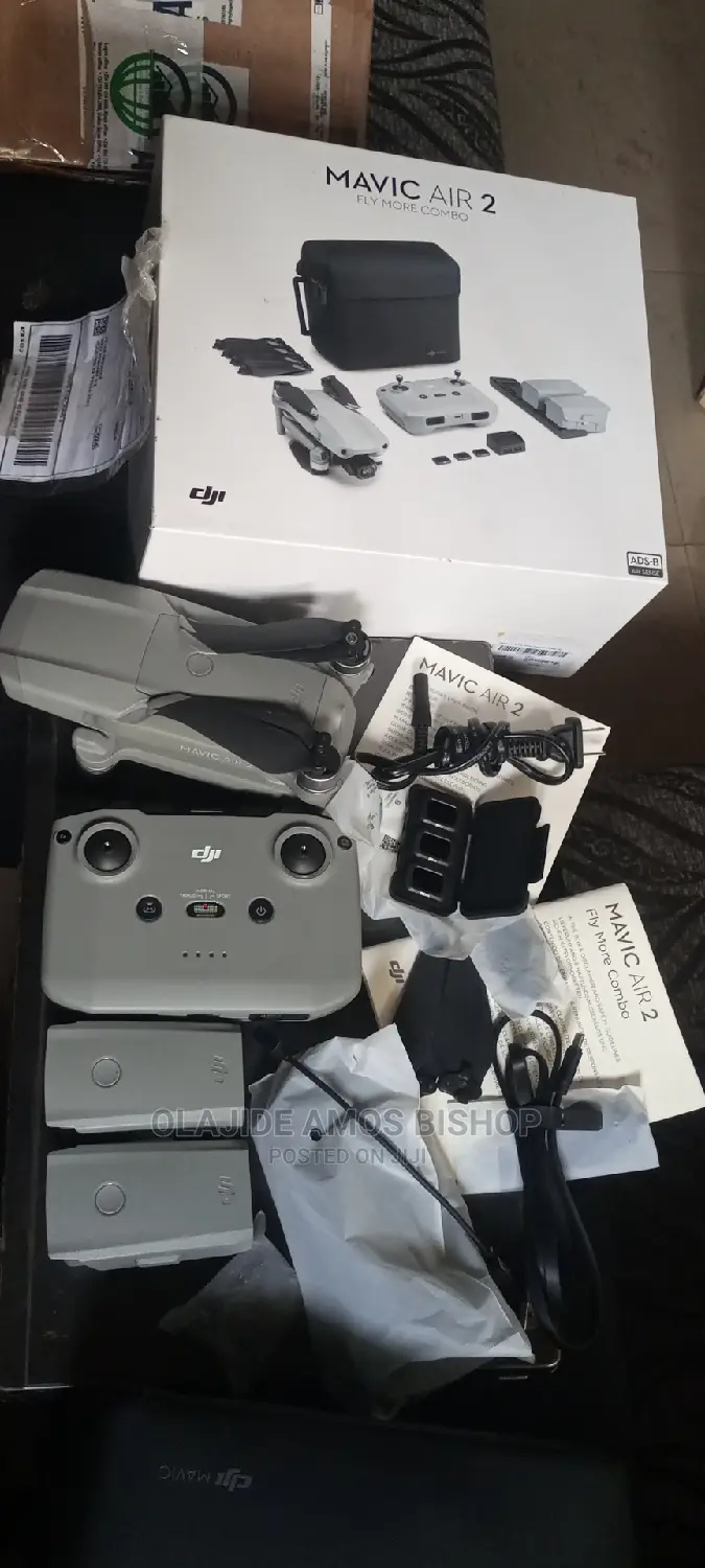 Mavic Air 2 Fly More Combo With 3batteries Dji Drone