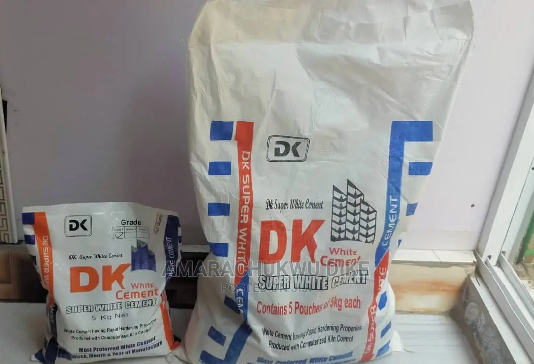 Original Dk Super White Cement for Tiles (25kg)