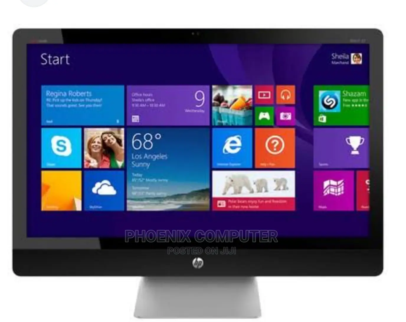 Desktop Computer HP Envy 27 12GB Intel Core i5 HDD+SSD 1T