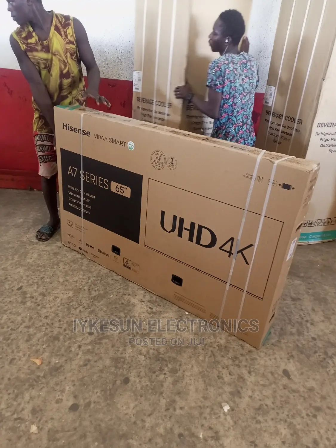Original Hisense 65" A7 Series Smart 4KUHD Netflix Bluetooth