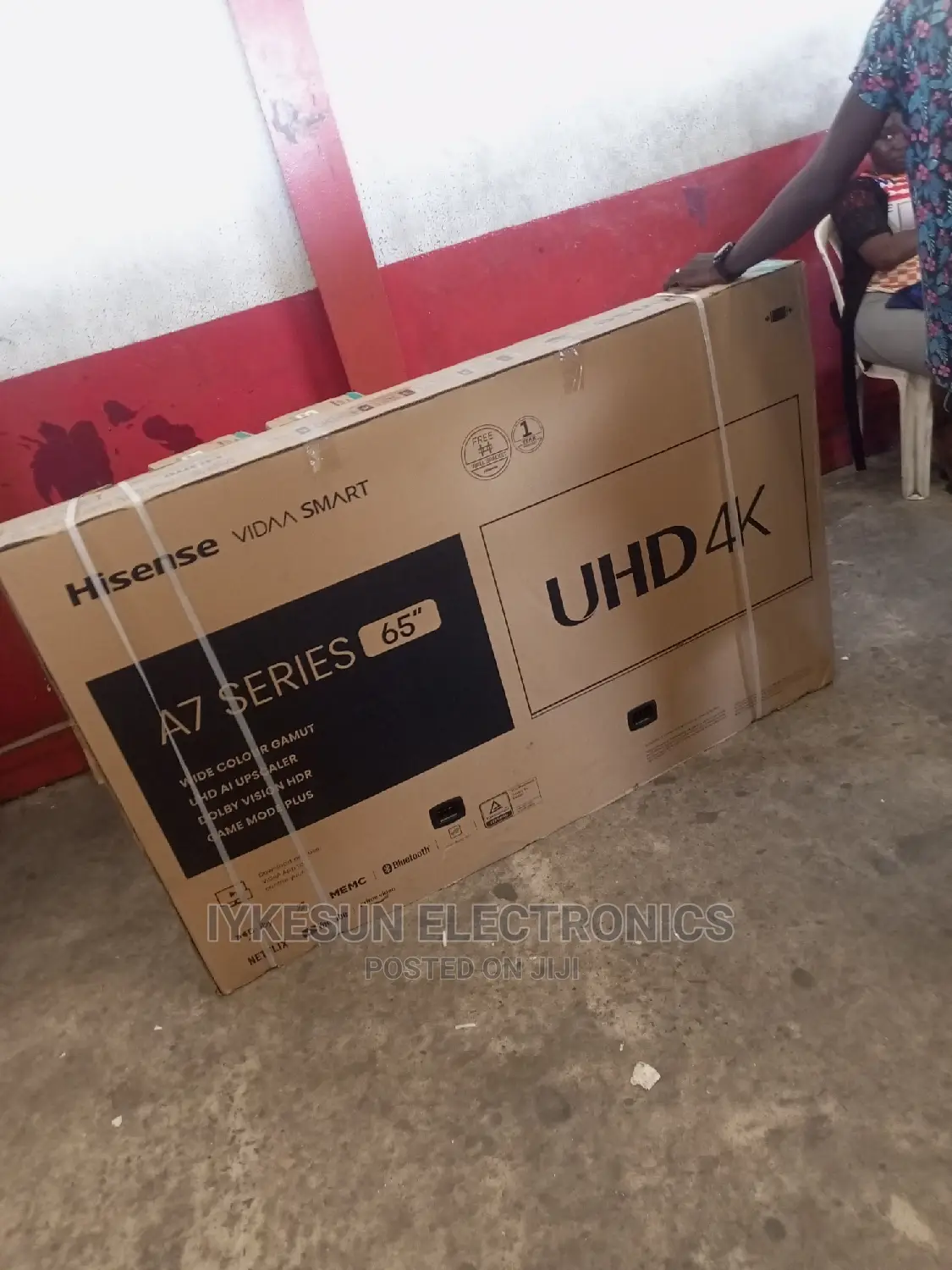 Original Hisense 65" A7 Series Smart 4KUHD Netflix Bluetooth