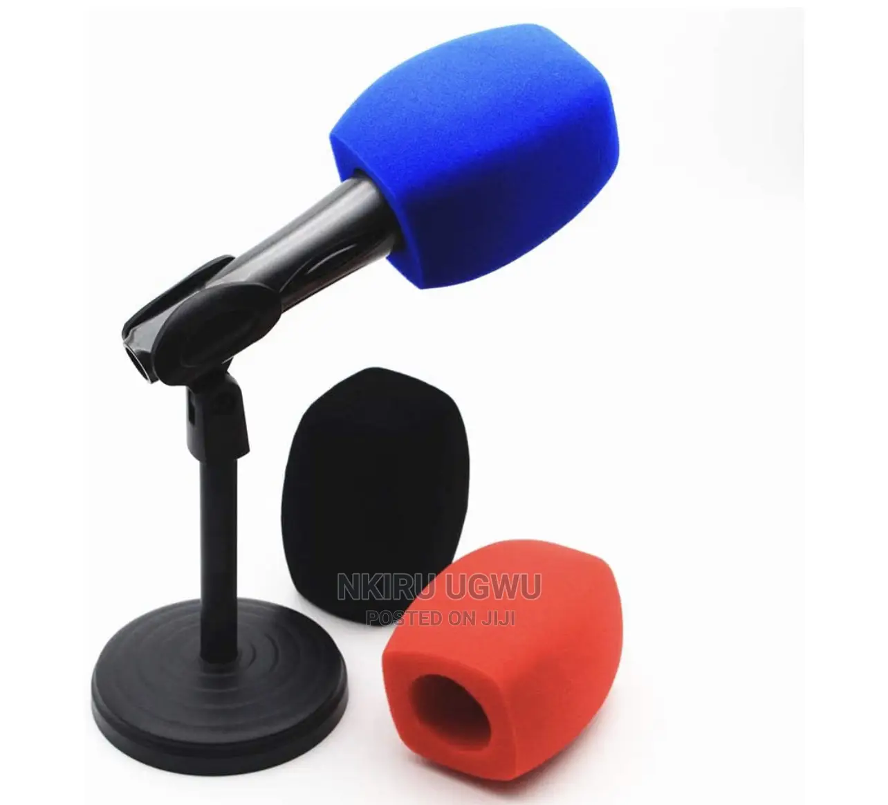 Tv ,Radio Station Printable Foam Windshield Mic Cover