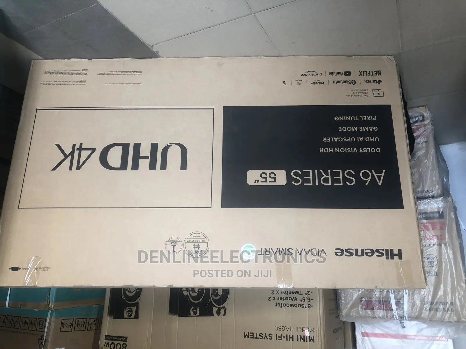 Hisense 55inches A6series Smart UHD Tv