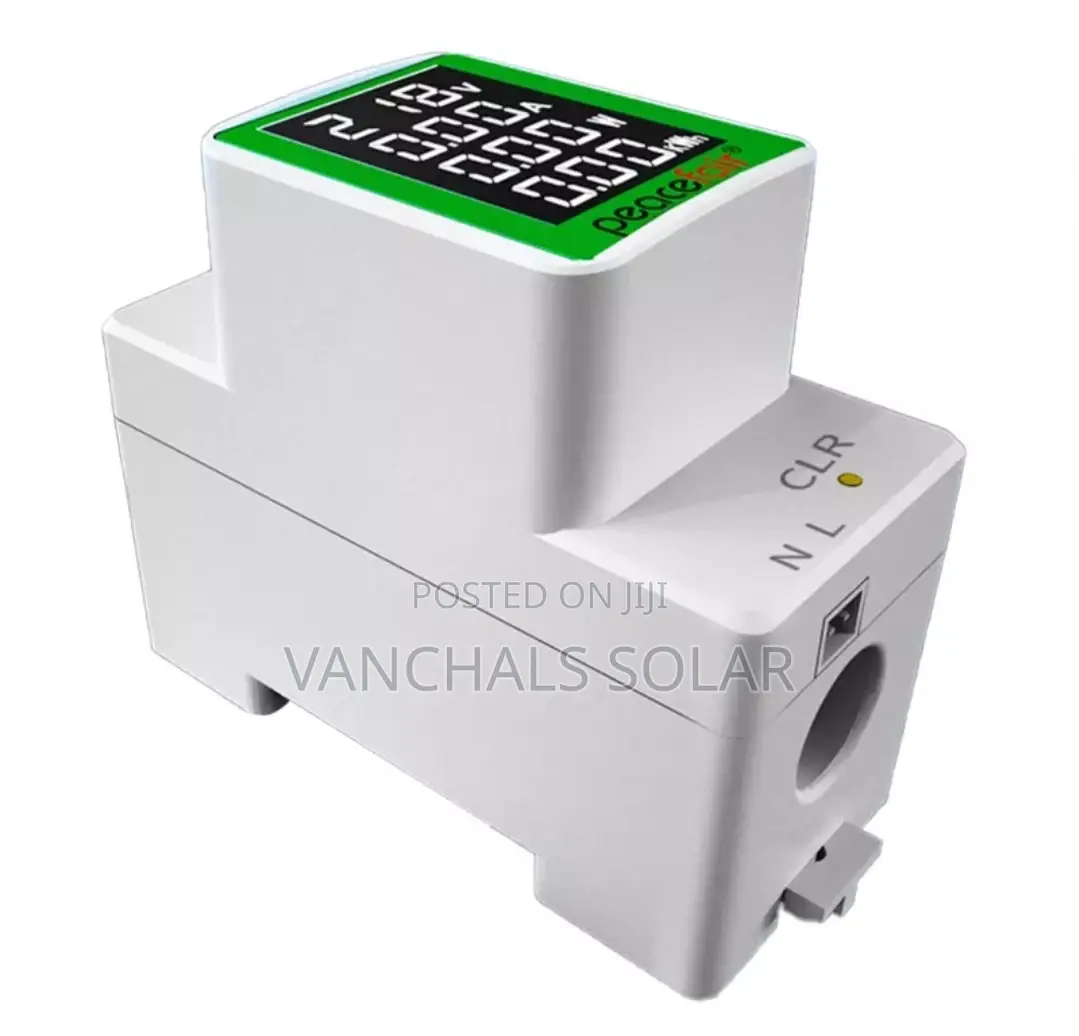 Prepaid Check Meter/Energy Power Meter KWH Voltmeter 100a