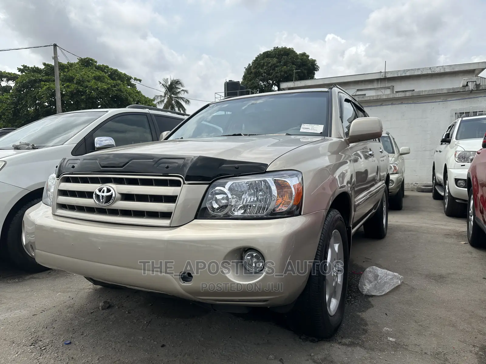 Toyota Highlander Limited V6 4x4 2007 Gold