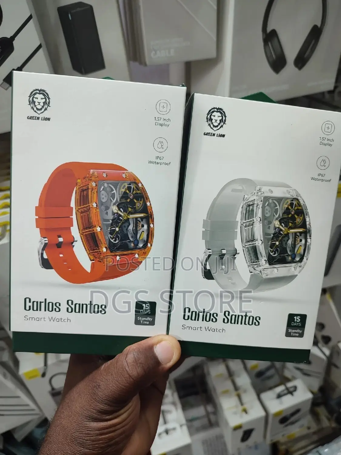 Green Lion Carlos Santos Smart Watch