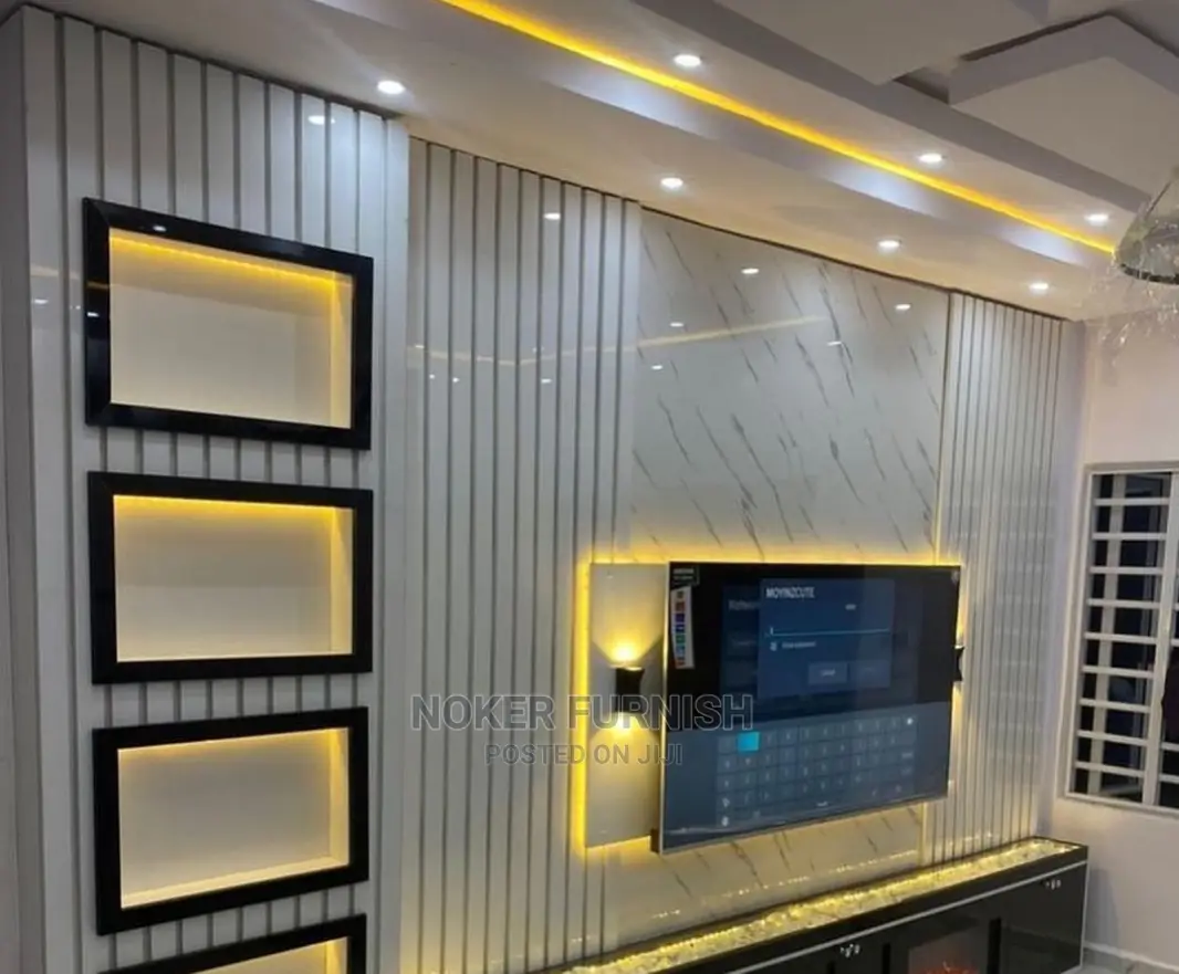 TV Console With Fireplace