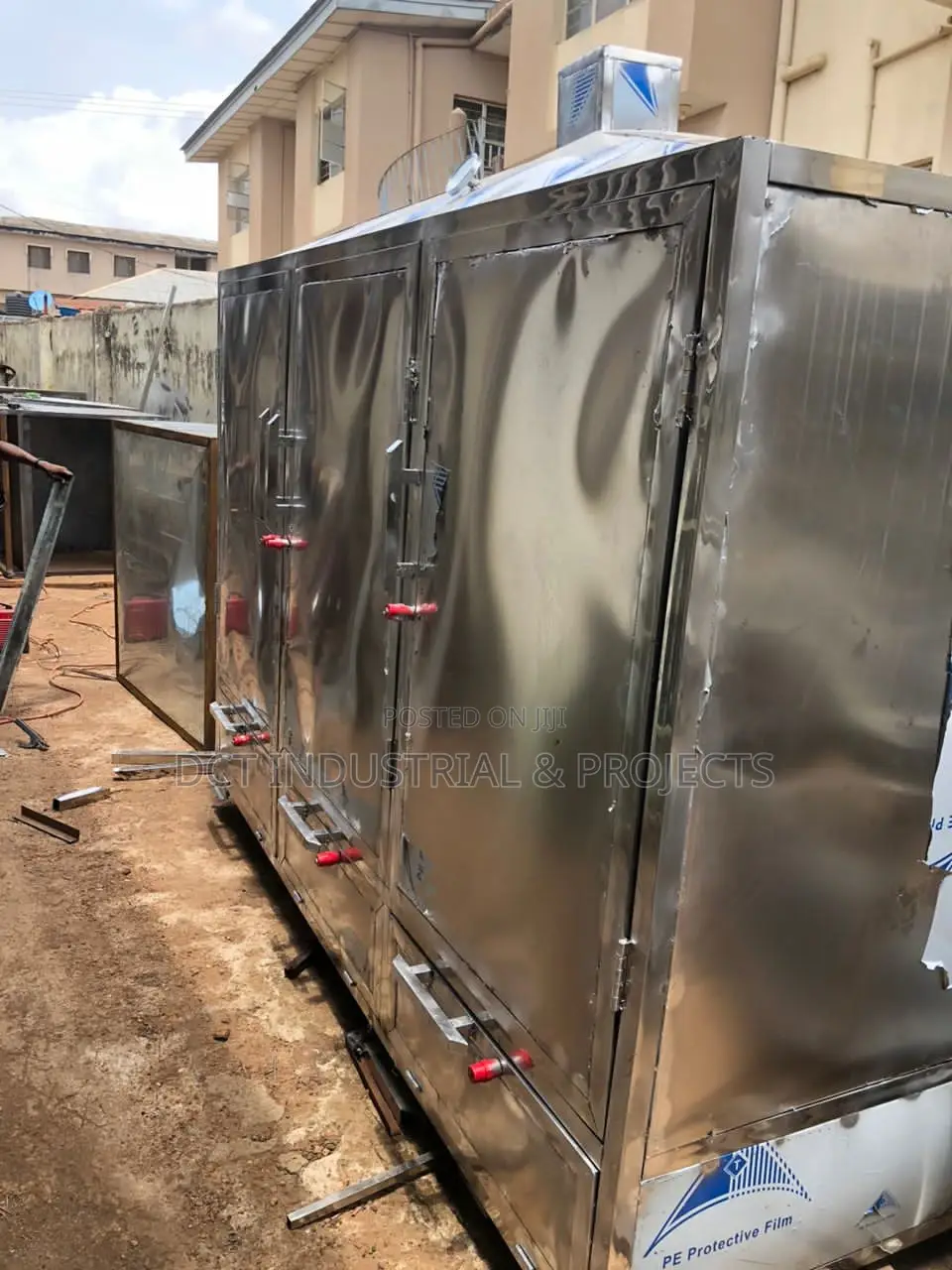 1ton Capacity Stainless Fish Smoking Kiln