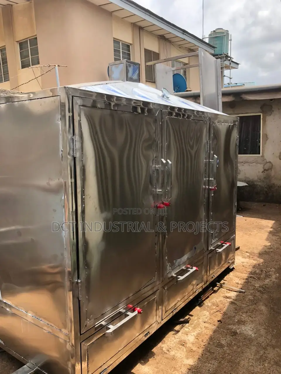 1ton Capacity Stainless Fish Smoking Kiln