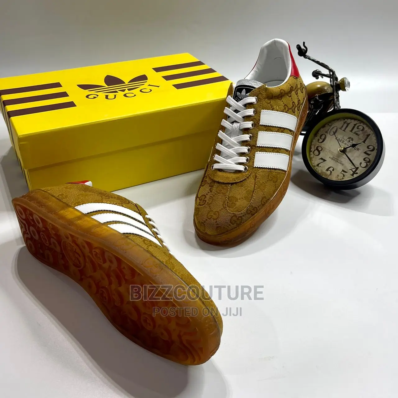 Original ADIDAS X GUCCI Men's Gazelle Available in Store