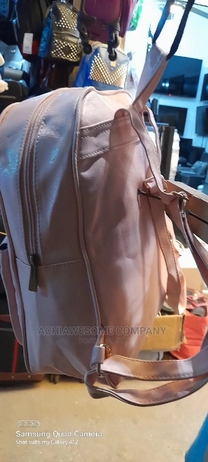 Leather Fashionable Back Pack.
