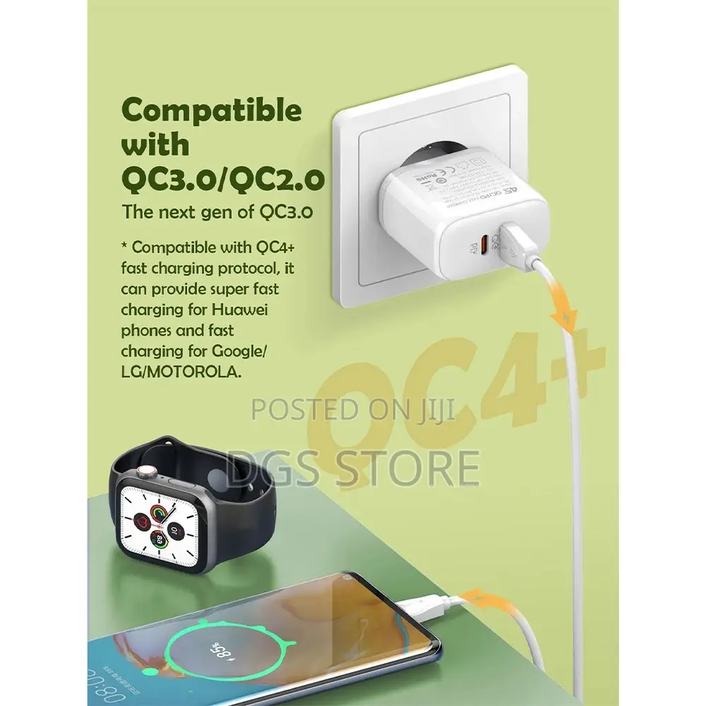 Ldnio 45w PD QC 4+ A2526C Charger