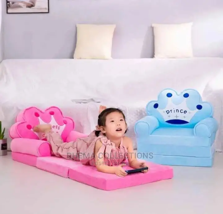 Children 2in1 Foldable Bed and Chair