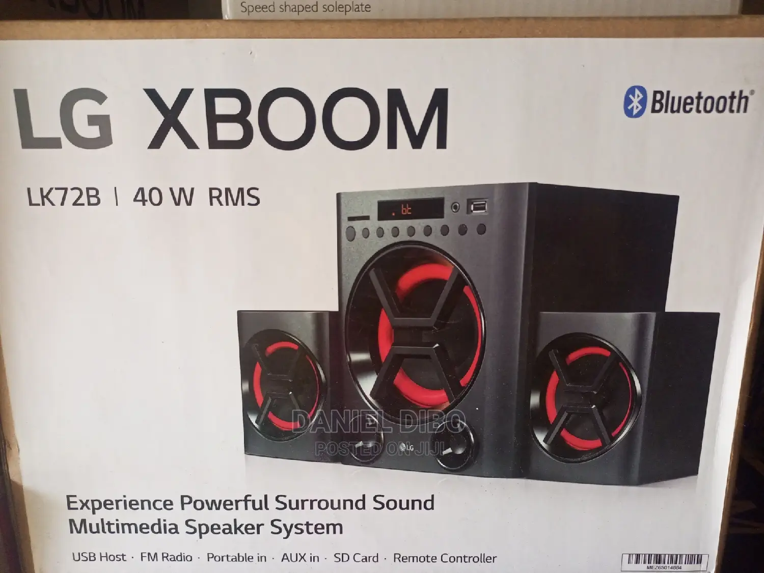 LG Xboom Lk72b|W Rms