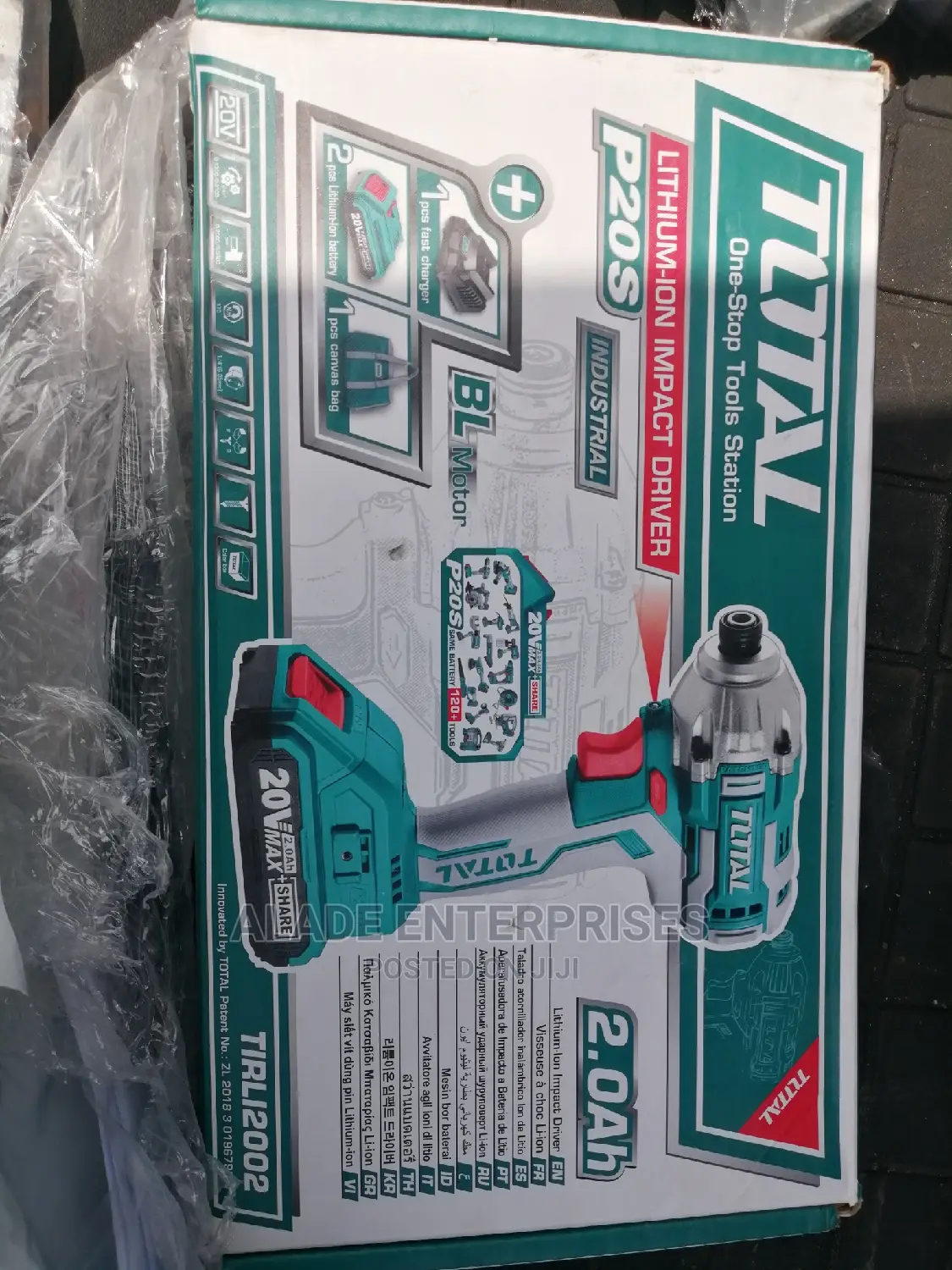 Lithium Ion Impact Driver 20v