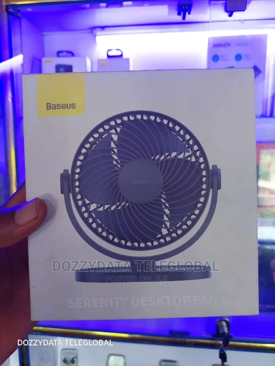 Baseus Serenity Desktop Fan Noiseless Operation/Hang Stand