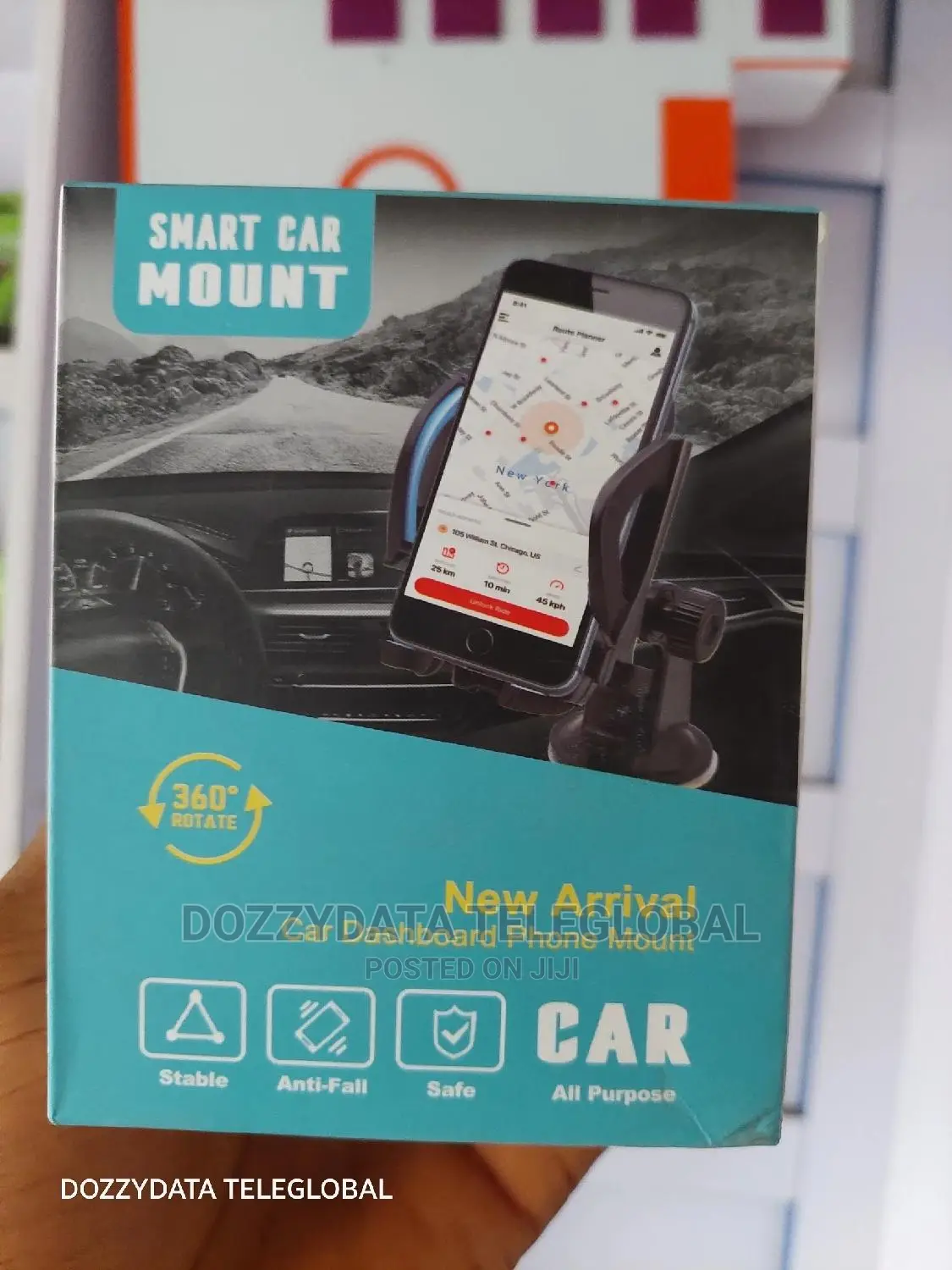 Smart Car Phone Holder – Stable 3 in 1 Adjustable Holder