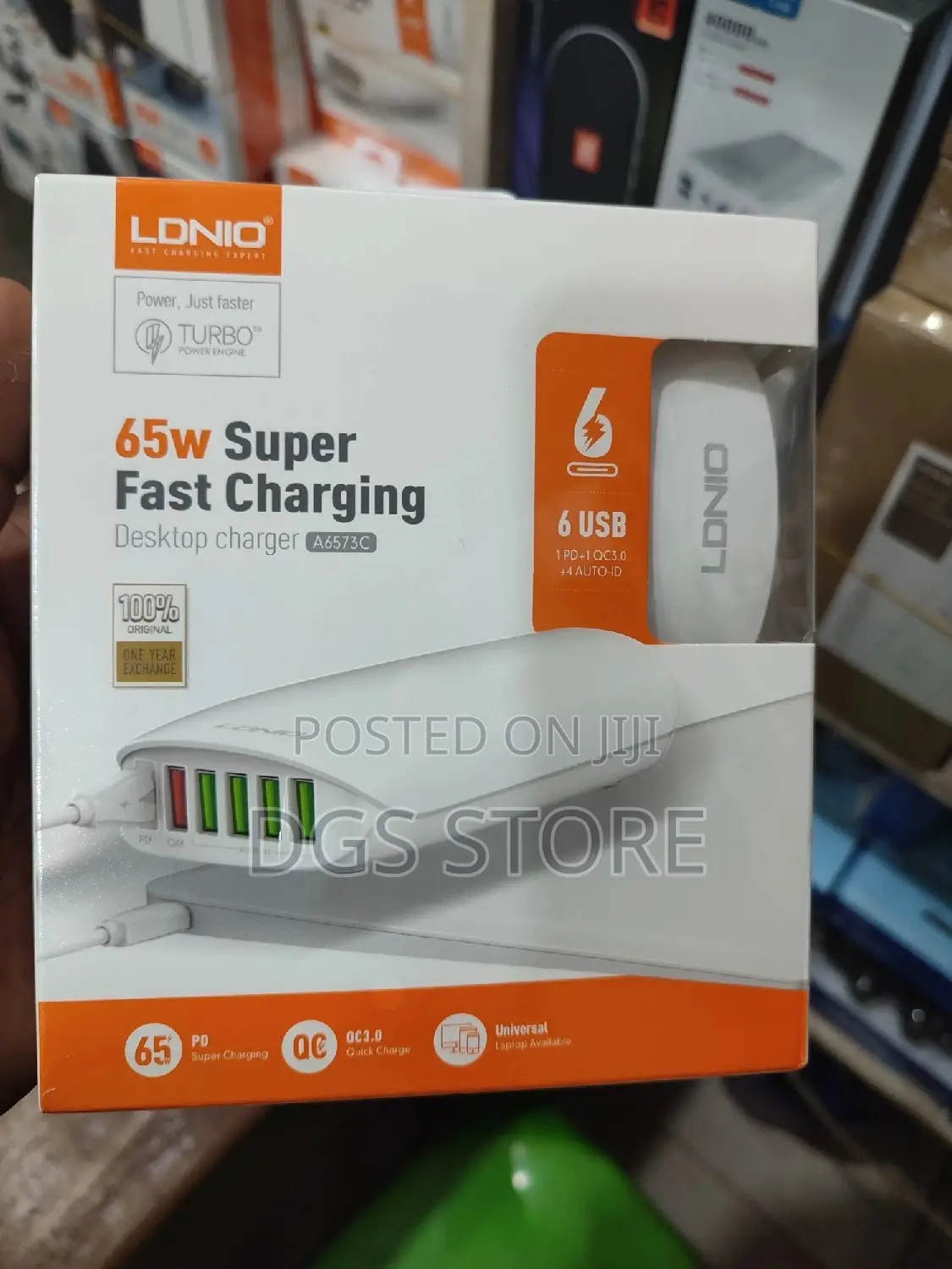Ldnio 65w Super Fast Charging Desktop Charger A6573C