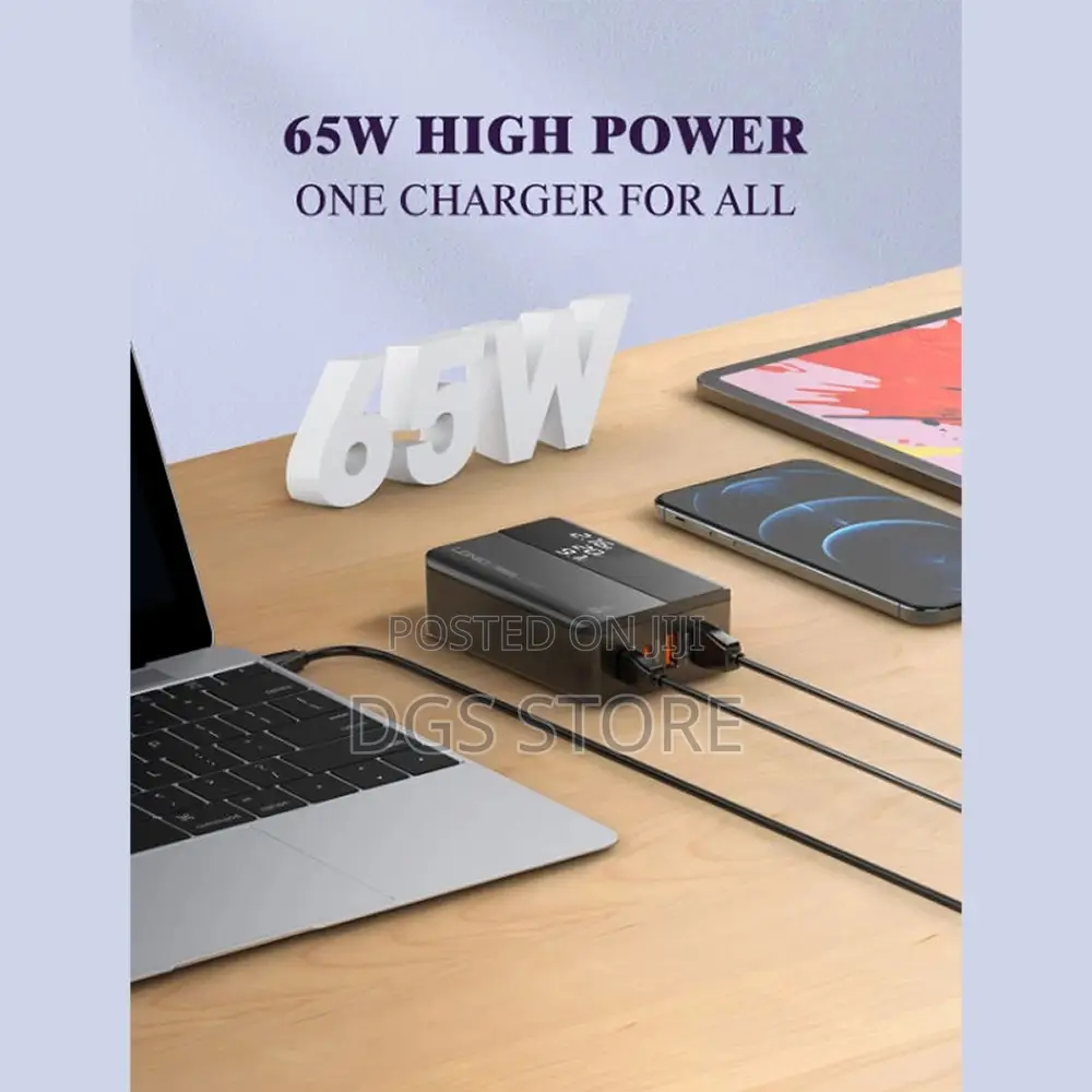 Ldnio 65w Super Fast Charging Desktop Charger A4808q