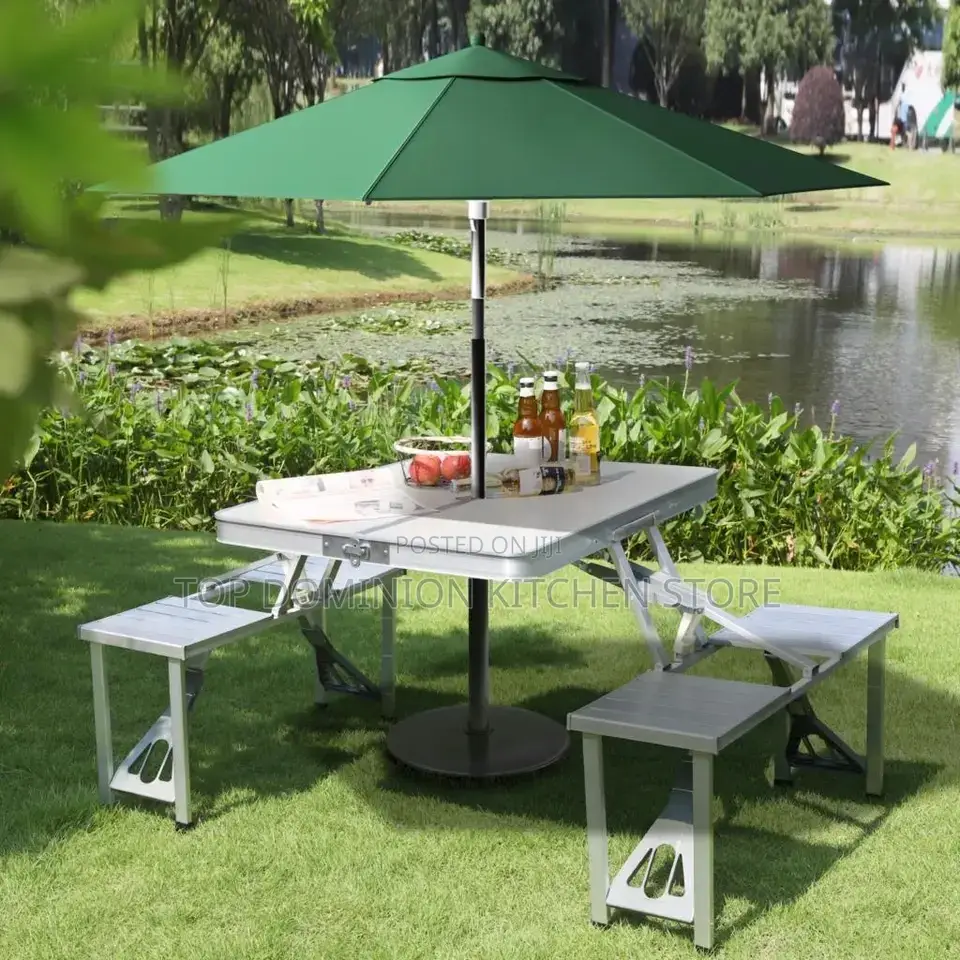 Foldable Picnic Table(Not With Umbrella)