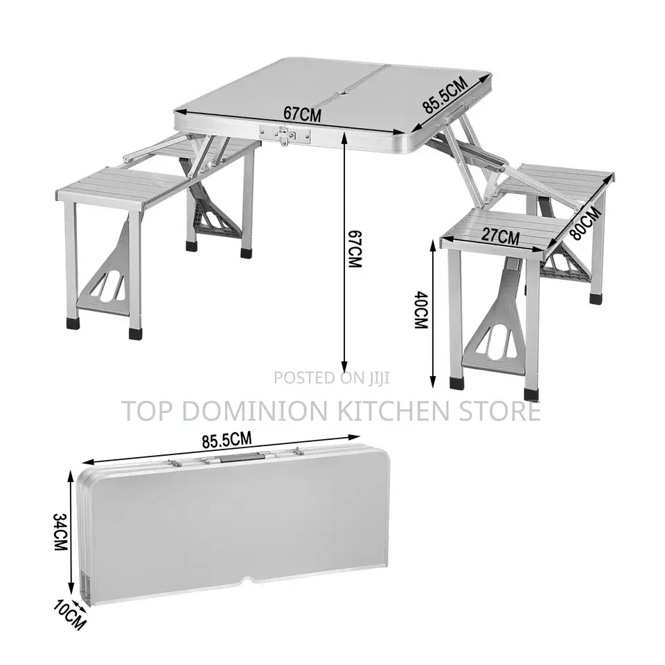 Foldable Picnic Table(Not With Umbrella)