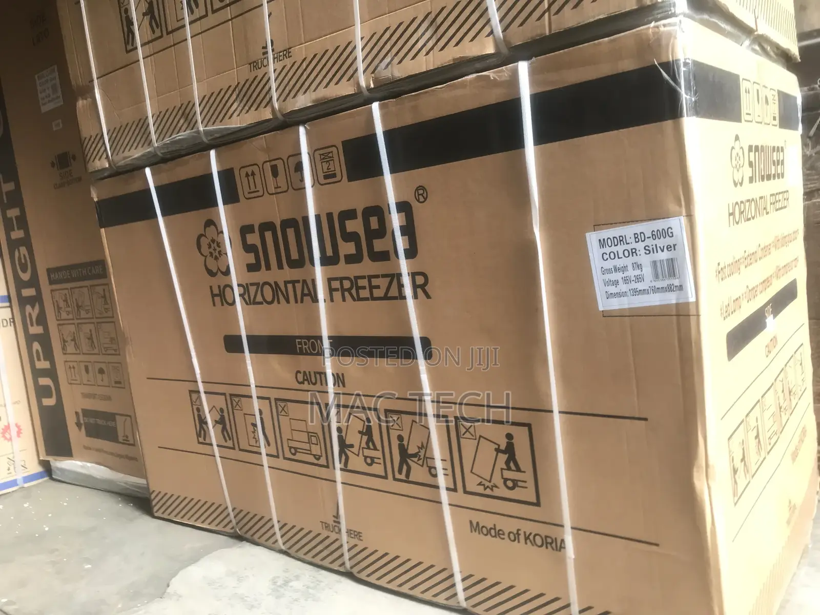BD600 Snowsea Chest Freezer Double Door