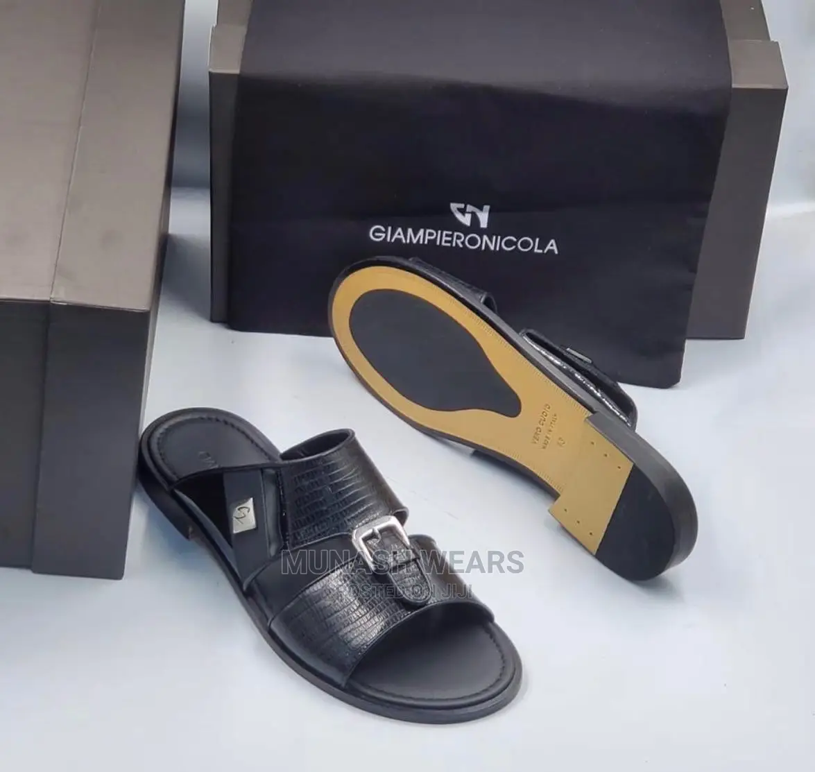 Italian Leather Slipers