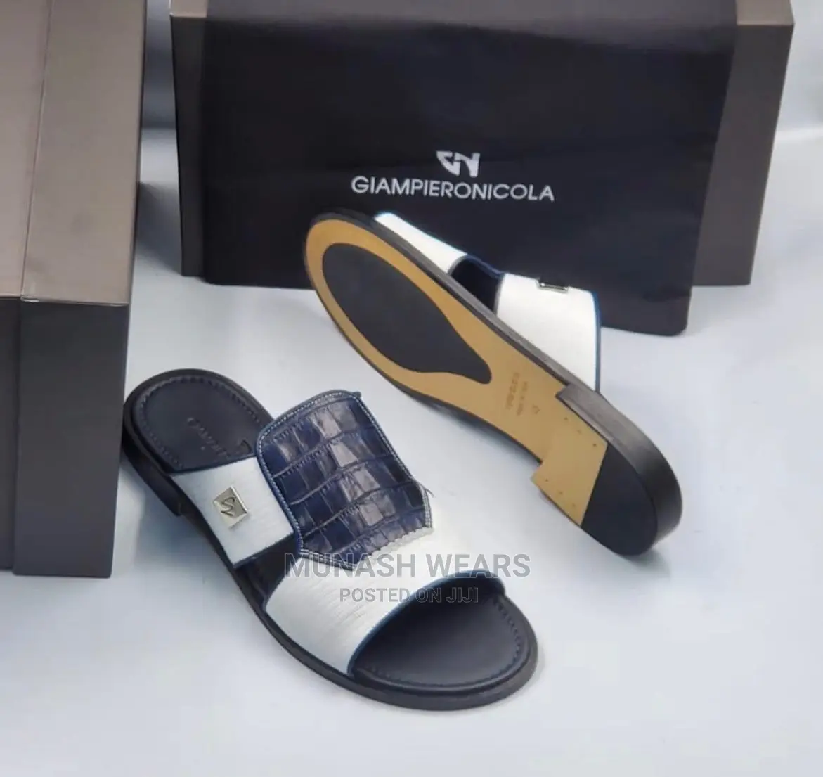 Italian Leather Slipers