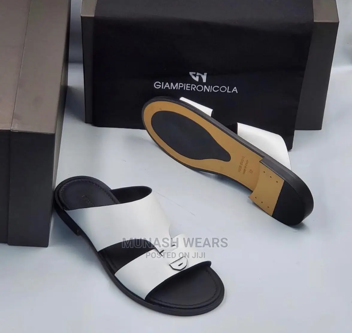 Italian Leather Slipers
