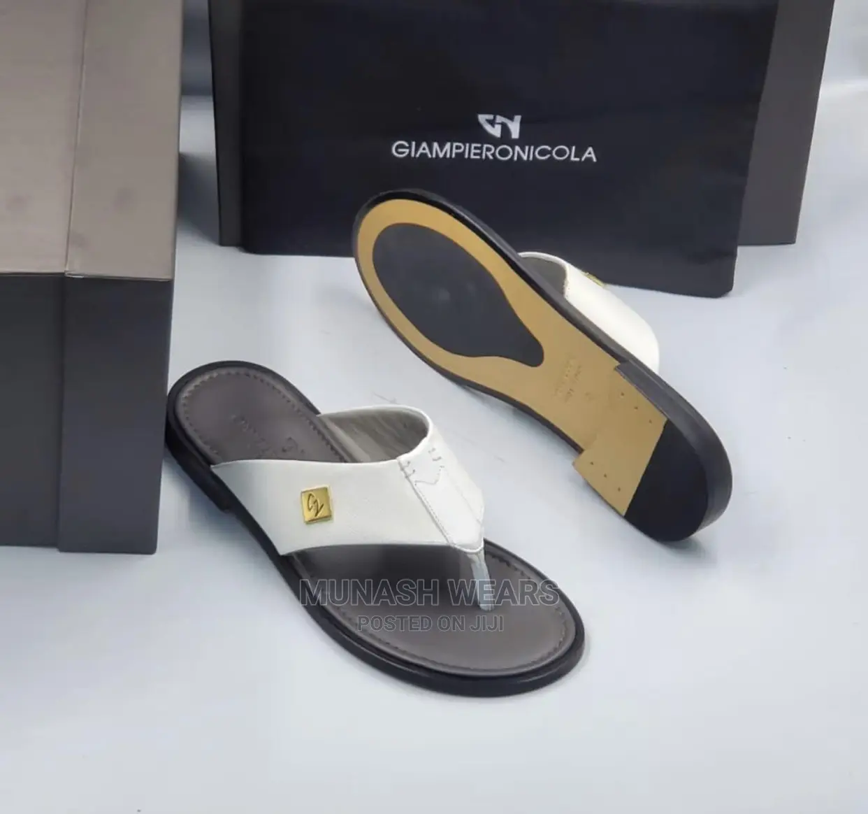 Italian Leather Slipers