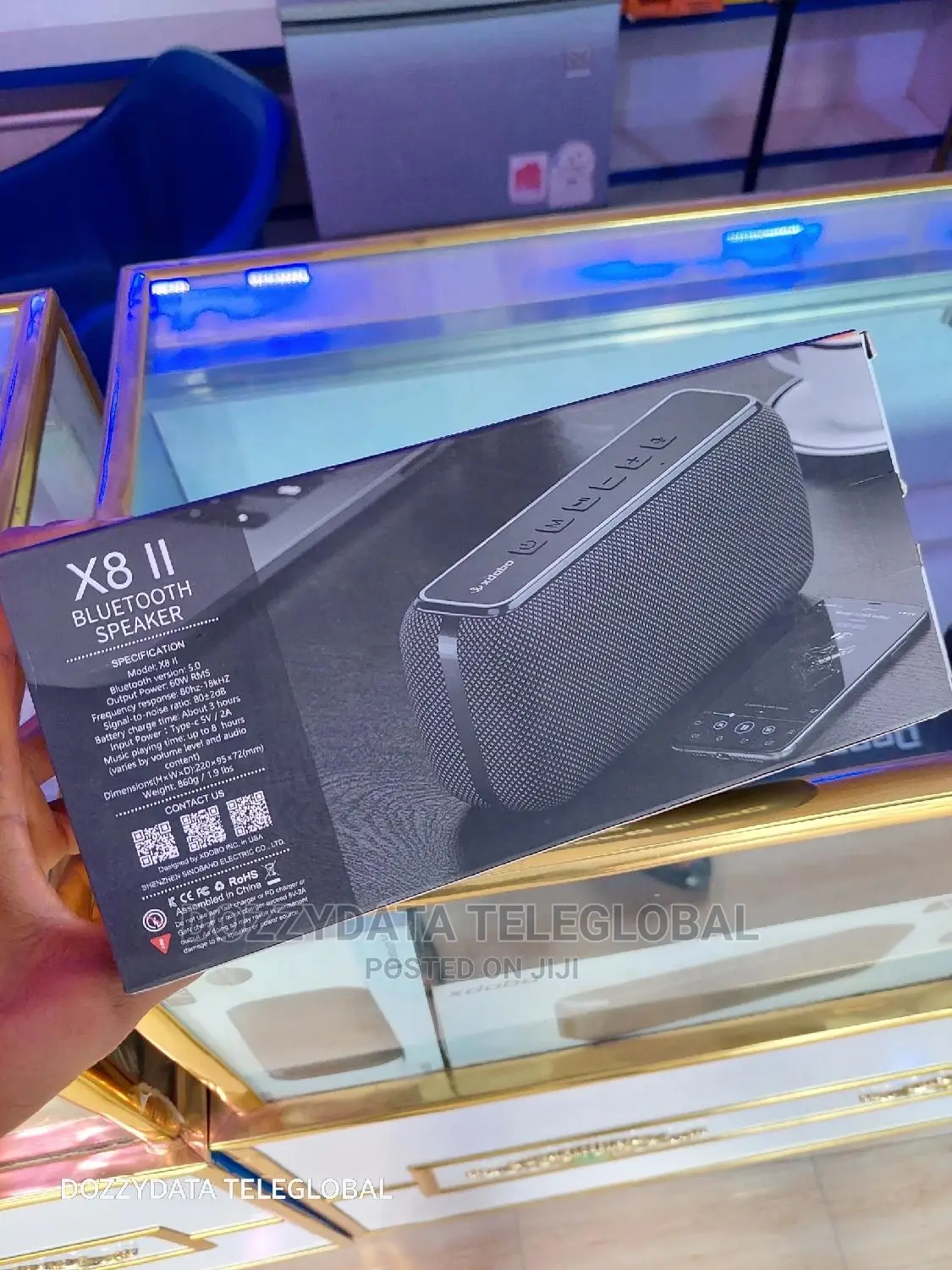 XDOBO X8 Speaker, Output Power 60w Waterproof IPX5