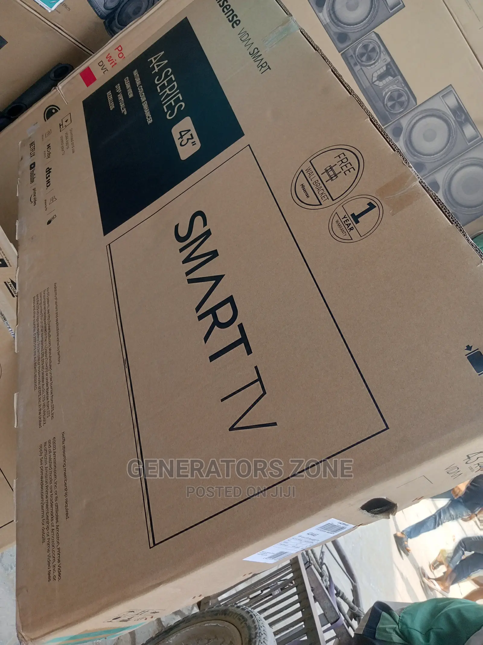 Hisense Smart Tv 43'' Uhd Tv 43A4G