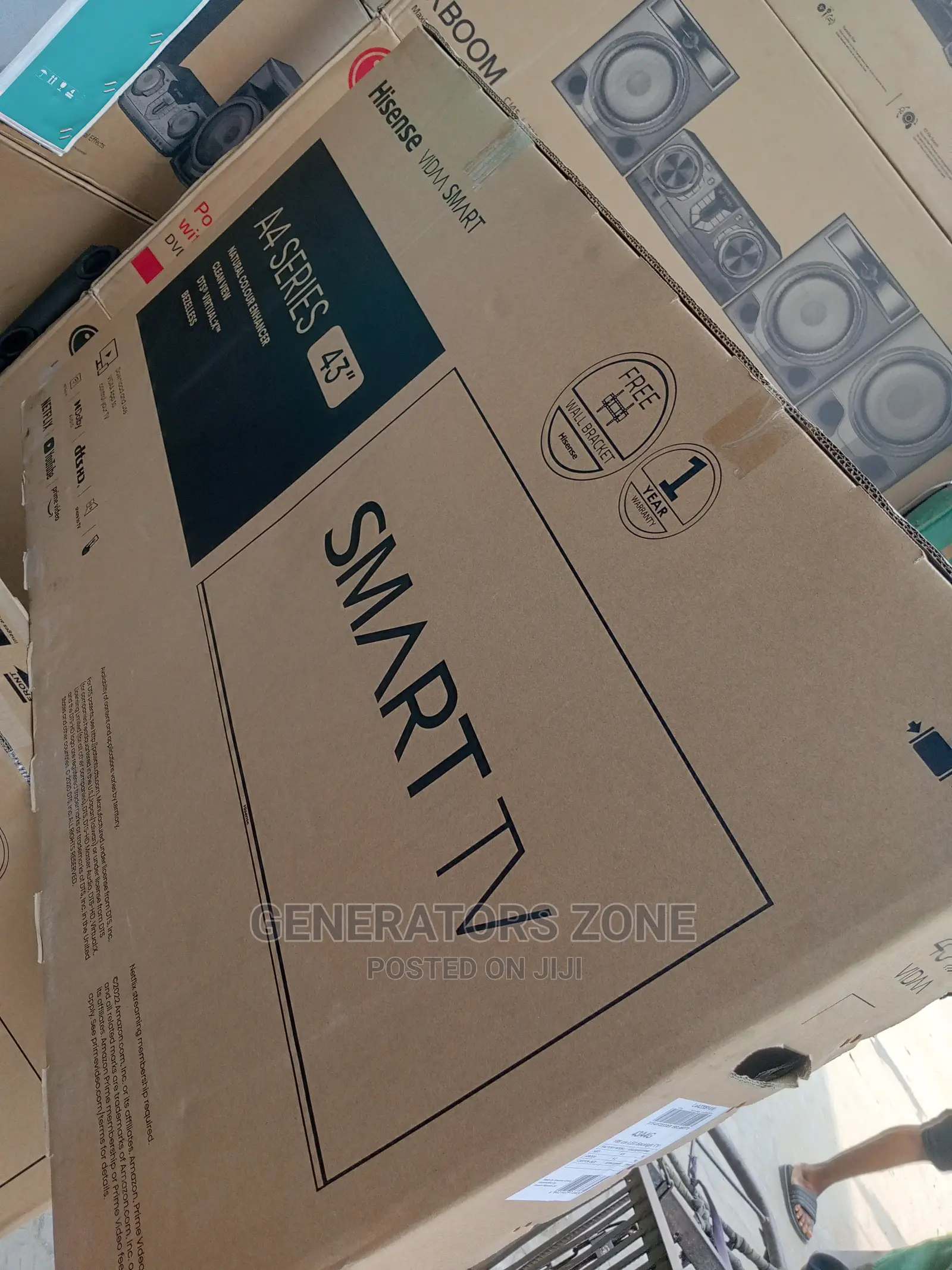 Hisense Smart Tv 43'' Uhd Tv 43A4G