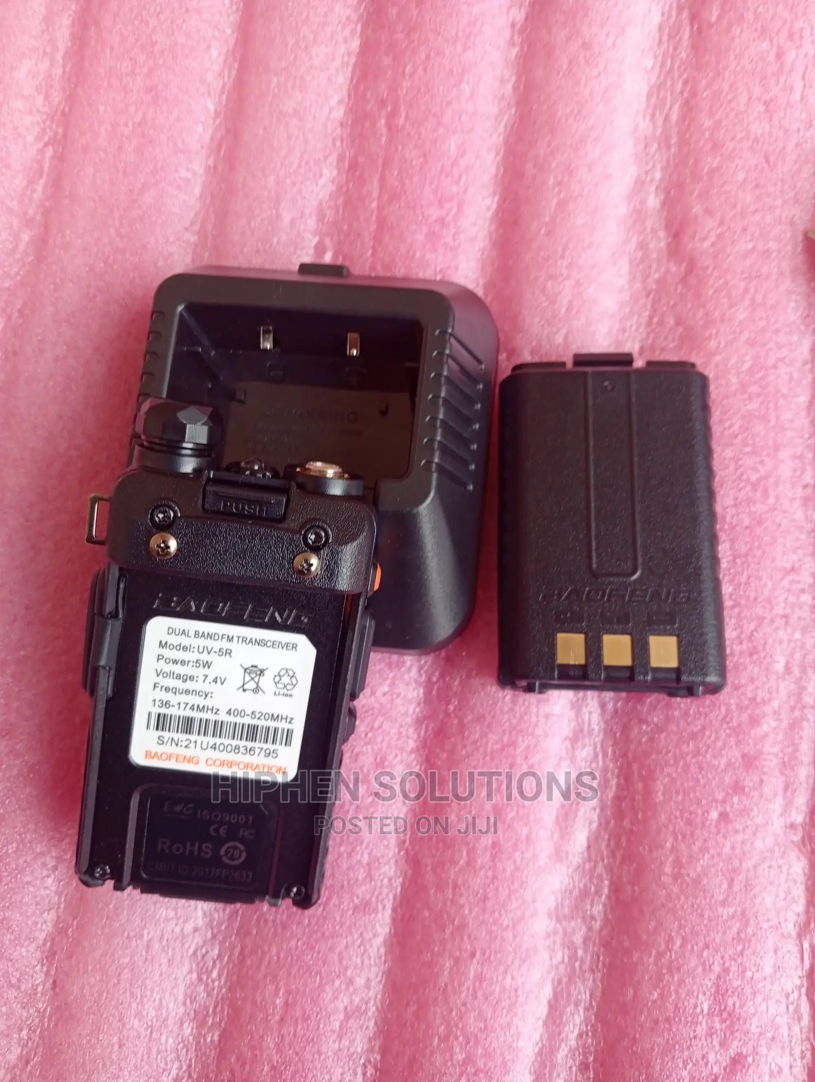 BAOFENG Portable Handheld Walkie Talkie Radio