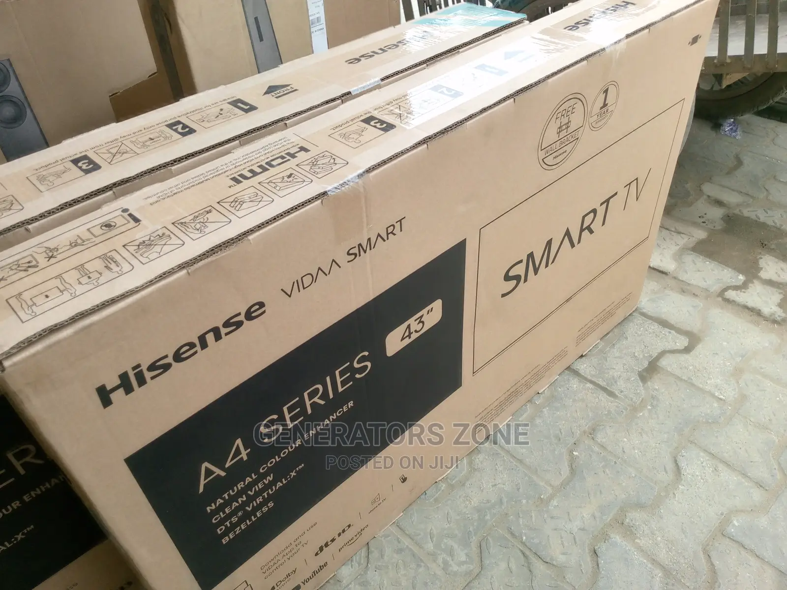 43'brand New Smart Tv 43A4G( Uhd Tv) With Netflix+Miracast