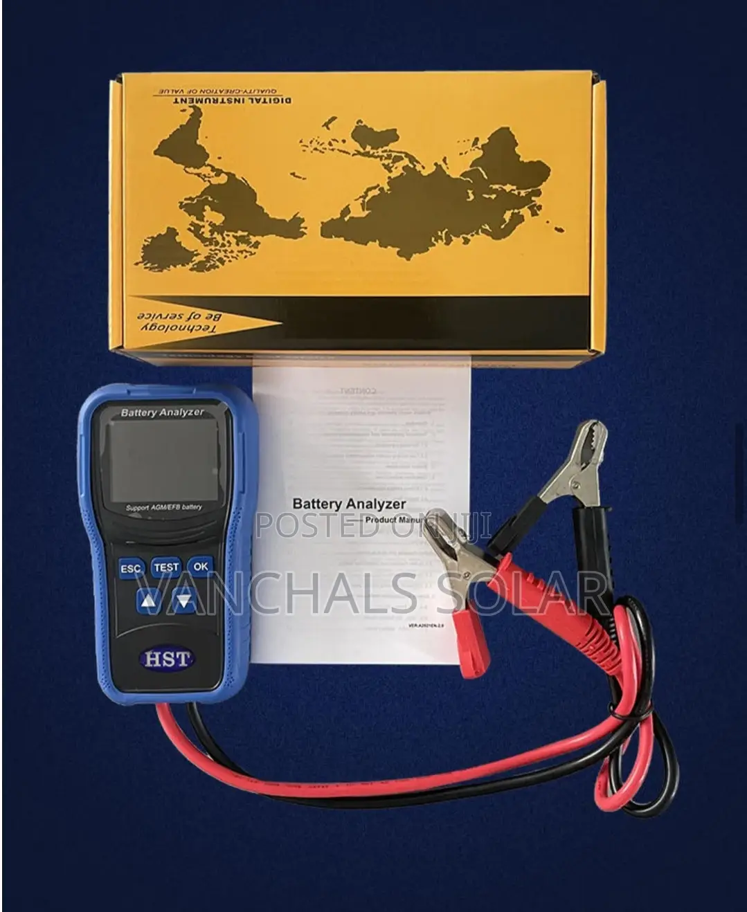 Digital Battery Analyzer Advanced 12/24v
