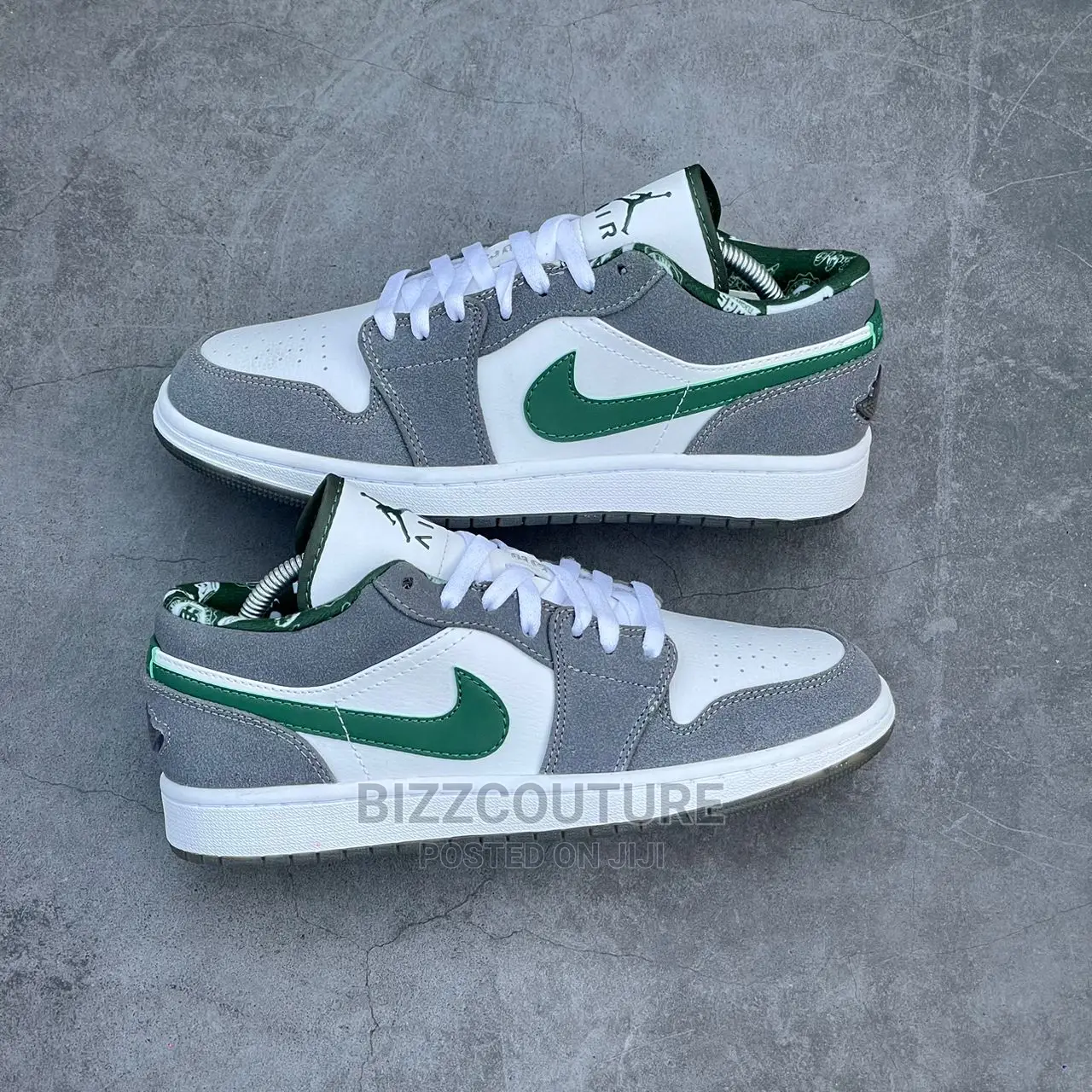 Original AIR JORDAN 1 Low SE Grey Green Available in Store