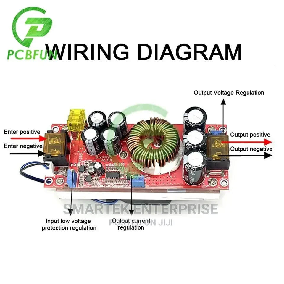 1800W 40A DC-DC Boost Converter Step Up 10-60v to 12-90v