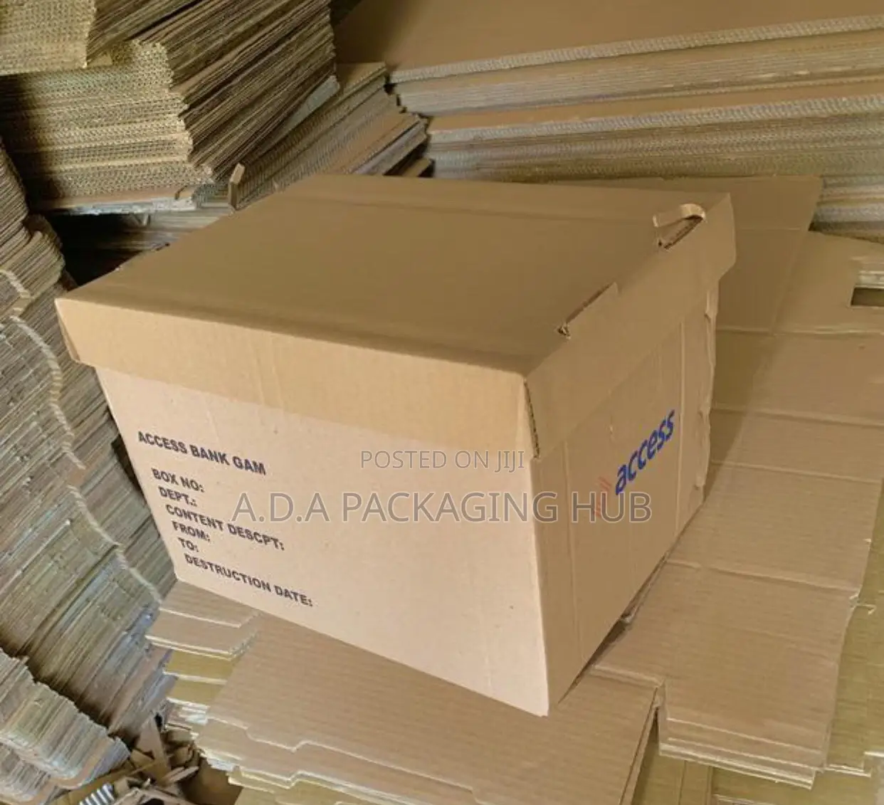 Corrugated Cartonbox With Branding Suitable For Your Product