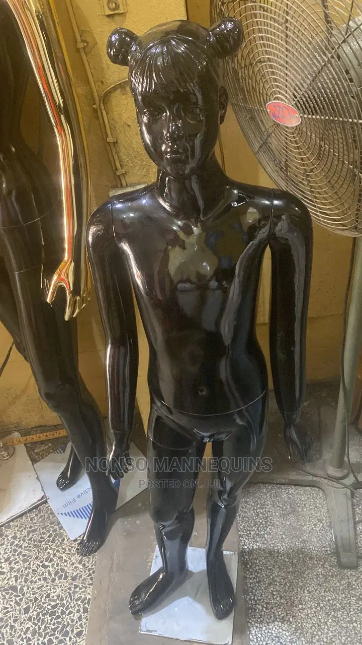 Black Fibre Female Display Age 5 to 12 Mannequin