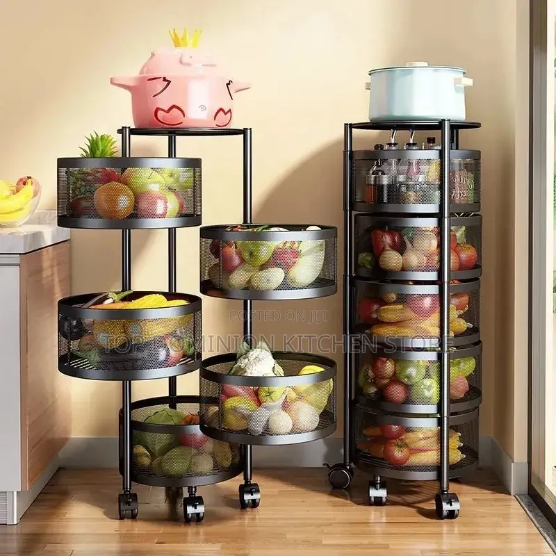 Kitchen Storage Rotatable Rack(5layer)