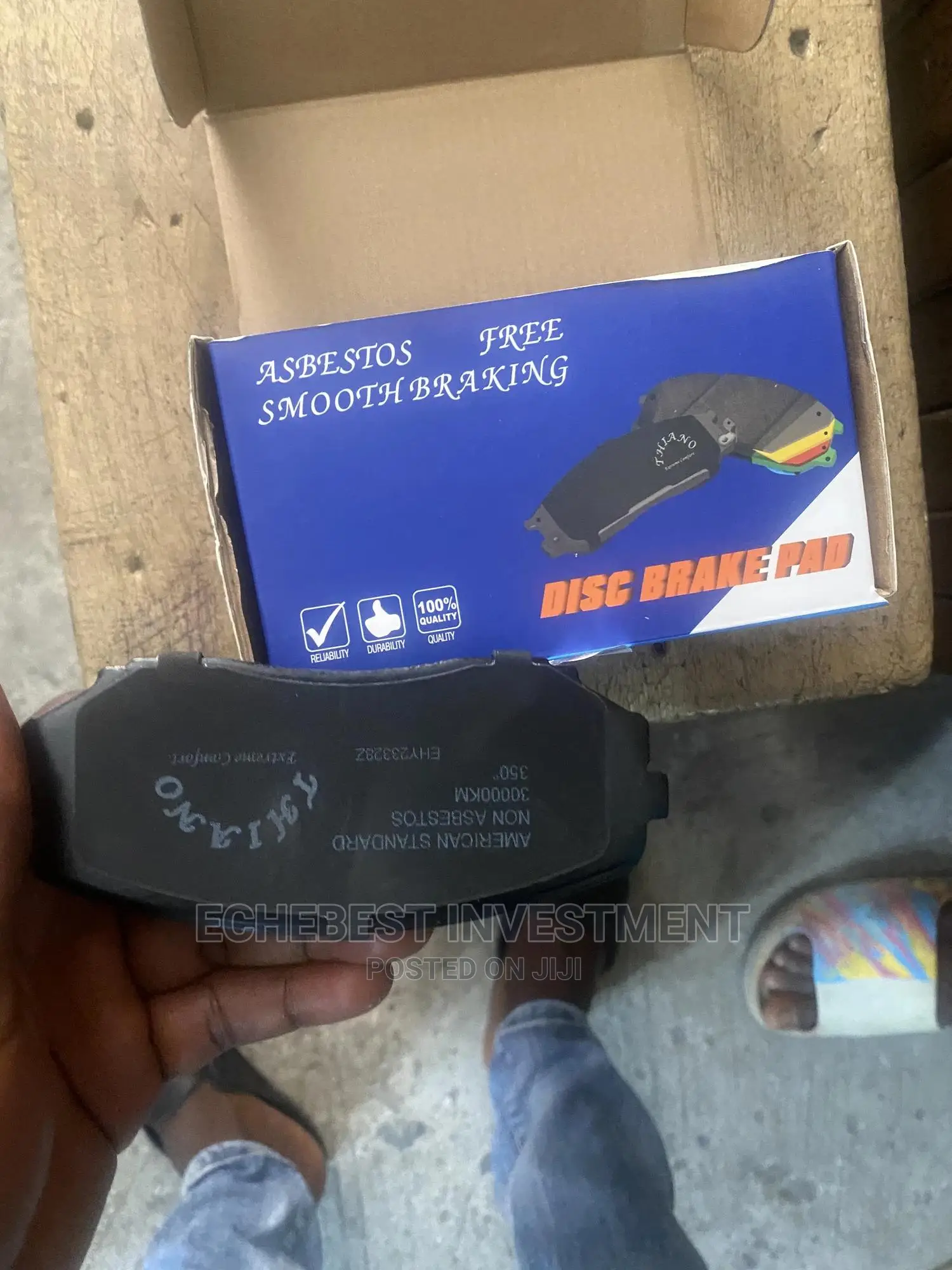 Front Brake Pad for Ford Edge 2011-2014