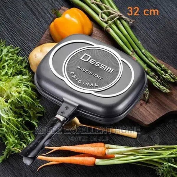 Dessini Double Sided Non-Stick Pressure Grill Pan - 32cm