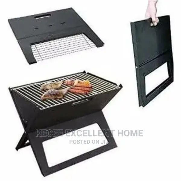 Kitchen Charcoal Barbeque and Roasting Grill Machine