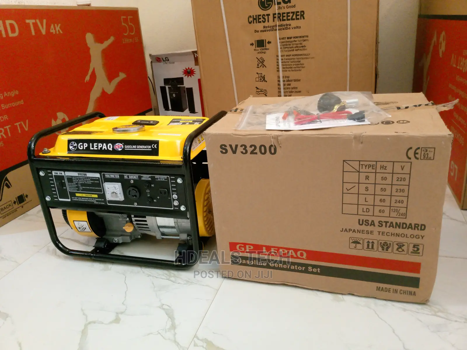 Quality GP Lepaq 1.5KVA Maunal Generator [SV3200].